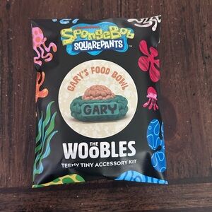 Woobles Teeny Tiny Accessories - Gary's Food Bowl Beginner Accessory Kit